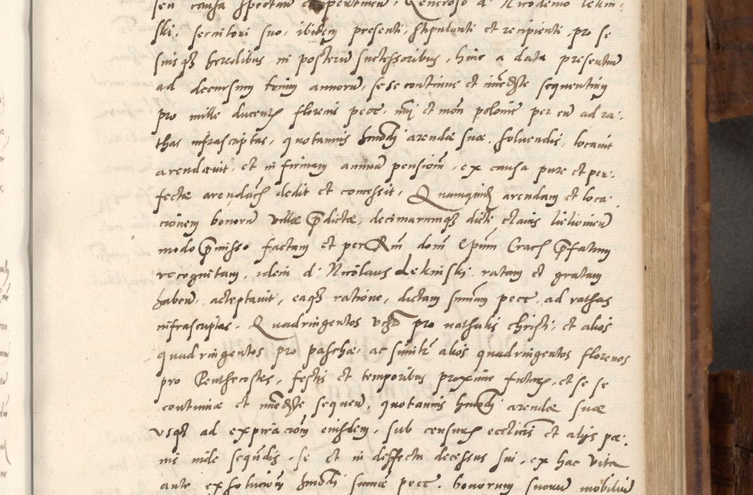 Zdjęcie nr 362 dla obiektu archiwalnego: Volumen unicum actorum episcopalium R. D. Andreae Zebrzydowski, episcopi Cracoviensis ducis Severiae ab a. D. 1551 usque ad annum 1560 mensem majum inclusive, quorum index ad finem praesentis voluminis adnotatus.