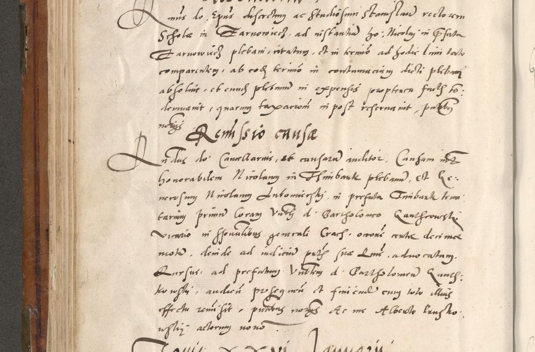Zdjęcie nr 341 dla obiektu archiwalnego: Volumen unicum actorum episcopalium R. D. Andreae Zebrzydowski, episcopi Cracoviensis ducis Severiae ab a. D. 1551 usque ad annum 1560 mensem majum inclusive, quorum index ad finem praesentis voluminis adnotatus.