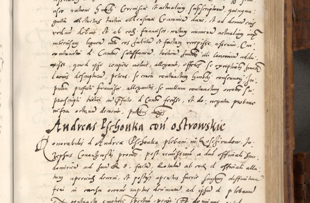 Zdjęcie nr 344 dla obiektu archiwalnego: Volumen unicum actorum episcopalium R. D. Andreae Zebrzydowski, episcopi Cracoviensis ducis Severiae ab a. D. 1551 usque ad annum 1560 mensem majum inclusive, quorum index ad finem praesentis voluminis adnotatus.
