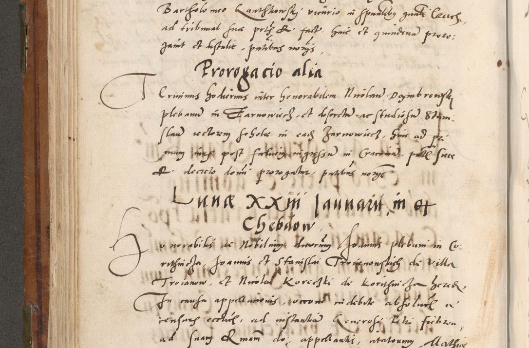 Zdjęcie nr 339 dla obiektu archiwalnego: Volumen unicum actorum episcopalium R. D. Andreae Zebrzydowski, episcopi Cracoviensis ducis Severiae ab a. D. 1551 usque ad annum 1560 mensem majum inclusive, quorum index ad finem praesentis voluminis adnotatus.