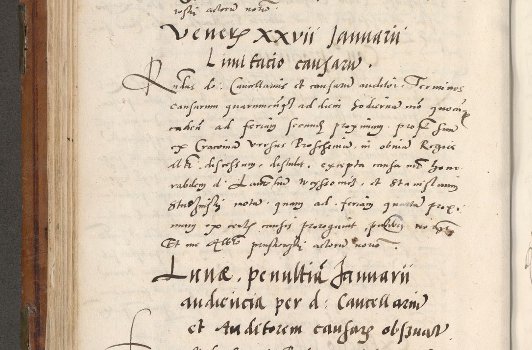 Zdjęcie nr 343 dla obiektu archiwalnego: Volumen unicum actorum episcopalium R. D. Andreae Zebrzydowski, episcopi Cracoviensis ducis Severiae ab a. D. 1551 usque ad annum 1560 mensem majum inclusive, quorum index ad finem praesentis voluminis adnotatus.