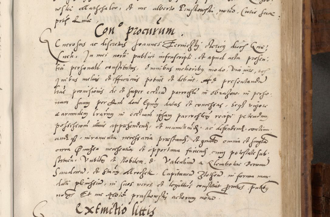 Zdjęcie nr 342 dla obiektu archiwalnego: Volumen unicum actorum episcopalium R. D. Andreae Zebrzydowski, episcopi Cracoviensis ducis Severiae ab a. D. 1551 usque ad annum 1560 mensem majum inclusive, quorum index ad finem praesentis voluminis adnotatus.