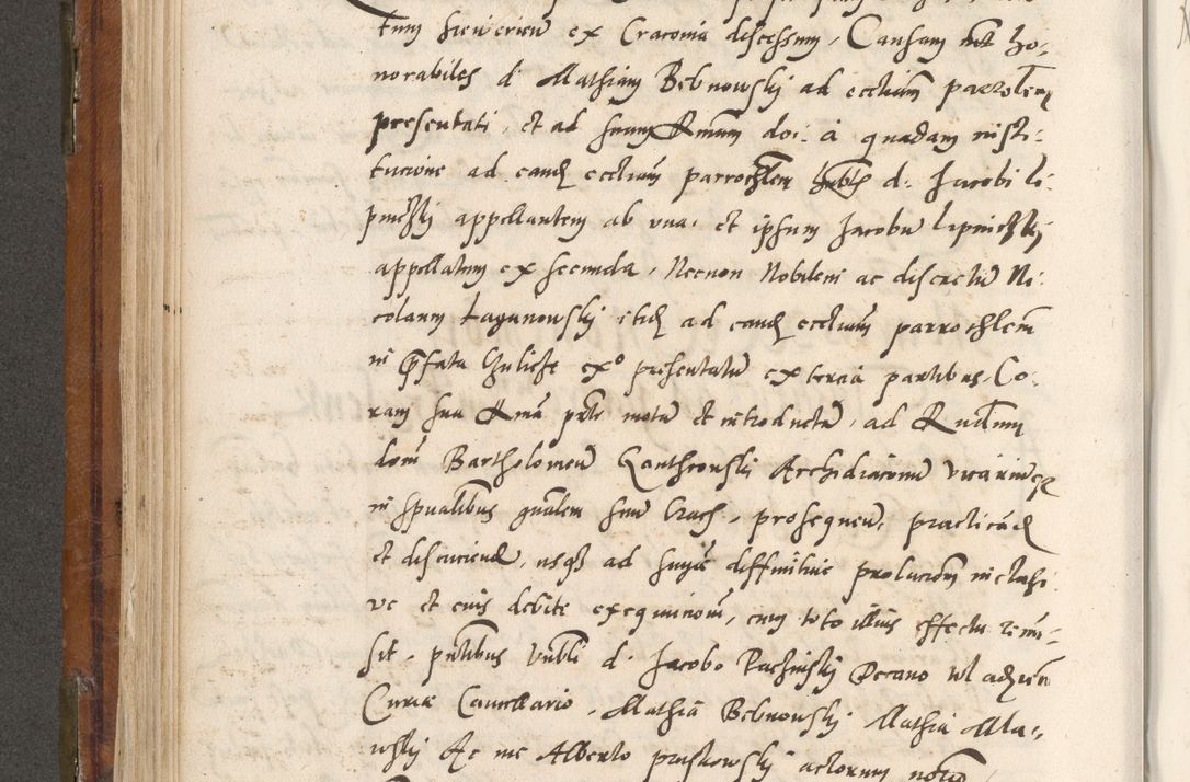 Zdjęcie nr 335 dla obiektu archiwalnego: Volumen unicum actorum episcopalium R. D. Andreae Zebrzydowski, episcopi Cracoviensis ducis Severiae ab a. D. 1551 usque ad annum 1560 mensem majum inclusive, quorum index ad finem praesentis voluminis adnotatus.