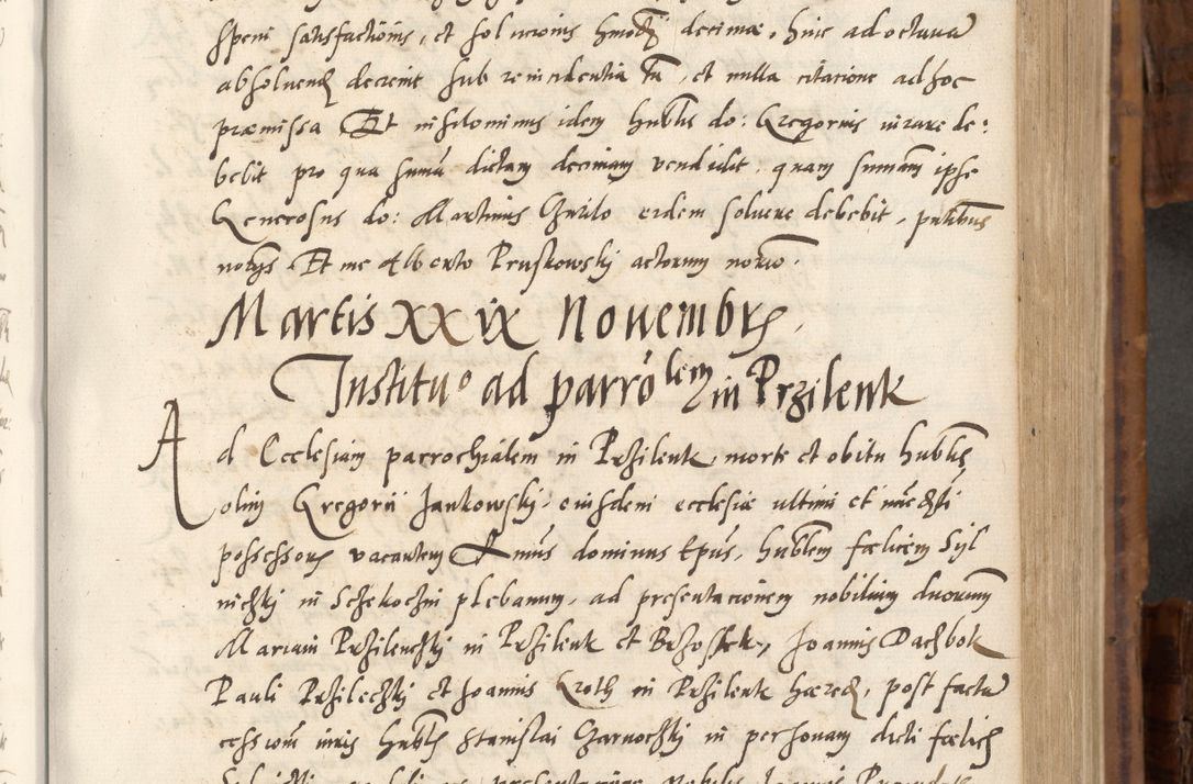 Zdjęcie nr 334 dla obiektu archiwalnego: Volumen unicum actorum episcopalium R. D. Andreae Zebrzydowski, episcopi Cracoviensis ducis Severiae ab a. D. 1551 usque ad annum 1560 mensem majum inclusive, quorum index ad finem praesentis voluminis adnotatus.