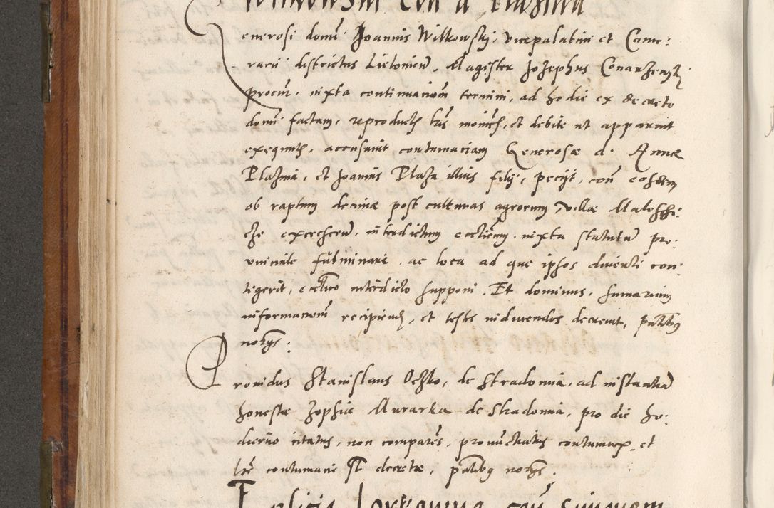 Zdjęcie nr 331 dla obiektu archiwalnego: Volumen unicum actorum episcopalium R. D. Andreae Zebrzydowski, episcopi Cracoviensis ducis Severiae ab a. D. 1551 usque ad annum 1560 mensem majum inclusive, quorum index ad finem praesentis voluminis adnotatus.