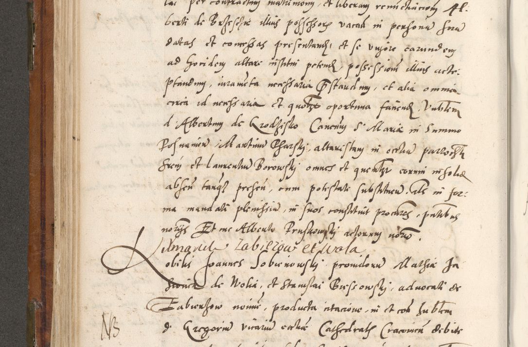 Zdjęcie nr 333 dla obiektu archiwalnego: Volumen unicum actorum episcopalium R. D. Andreae Zebrzydowski, episcopi Cracoviensis ducis Severiae ab a. D. 1551 usque ad annum 1560 mensem majum inclusive, quorum index ad finem praesentis voluminis adnotatus.