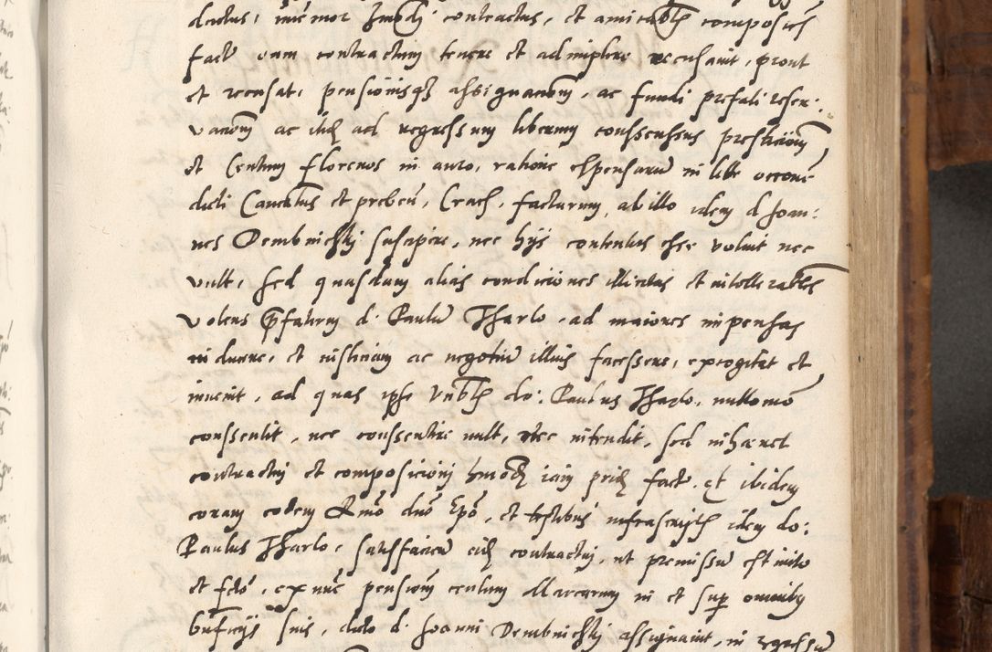 Zdjęcie nr 320 dla obiektu archiwalnego: Volumen unicum actorum episcopalium R. D. Andreae Zebrzydowski, episcopi Cracoviensis ducis Severiae ab a. D. 1551 usque ad annum 1560 mensem majum inclusive, quorum index ad finem praesentis voluminis adnotatus.