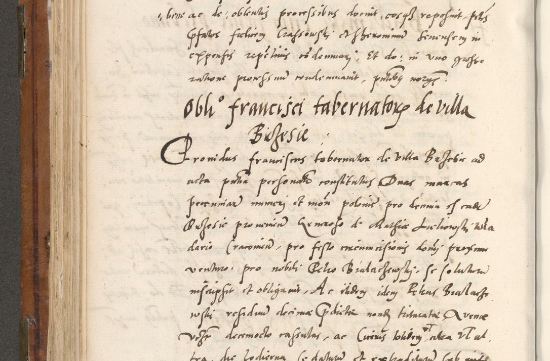 Zdjęcie nr 323 dla obiektu archiwalnego: Volumen unicum actorum episcopalium R. D. Andreae Zebrzydowski, episcopi Cracoviensis ducis Severiae ab a. D. 1551 usque ad annum 1560 mensem majum inclusive, quorum index ad finem praesentis voluminis adnotatus.