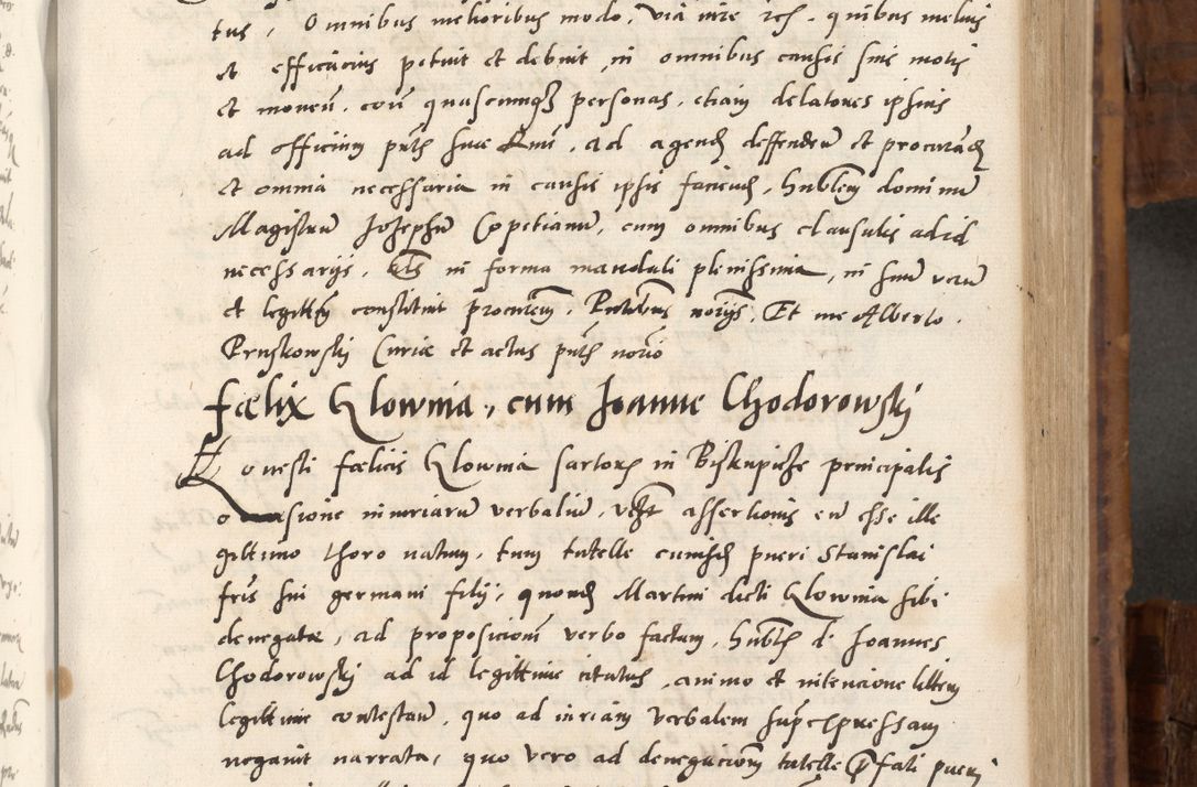 Zdjęcie nr 306 dla obiektu archiwalnego: Volumen unicum actorum episcopalium R. D. Andreae Zebrzydowski, episcopi Cracoviensis ducis Severiae ab a. D. 1551 usque ad annum 1560 mensem majum inclusive, quorum index ad finem praesentis voluminis adnotatus.