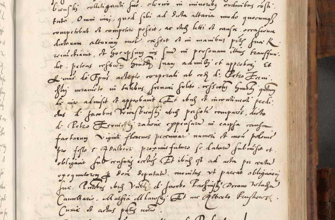 Zdjęcie nr 292 dla obiektu archiwalnego: Volumen unicum actorum episcopalium R. D. Andreae Zebrzydowski, episcopi Cracoviensis ducis Severiae ab a. D. 1551 usque ad annum 1560 mensem majum inclusive, quorum index ad finem praesentis voluminis adnotatus.