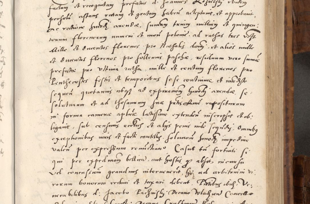 Zdjęcie nr 290 dla obiektu archiwalnego: Volumen unicum actorum episcopalium R. D. Andreae Zebrzydowski, episcopi Cracoviensis ducis Severiae ab a. D. 1551 usque ad annum 1560 mensem majum inclusive, quorum index ad finem praesentis voluminis adnotatus.