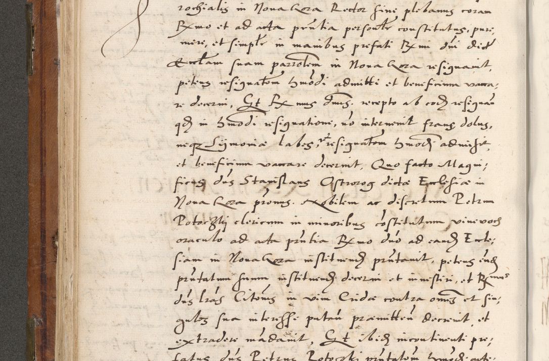Zdjęcie nr 237 dla obiektu archiwalnego: Volumen unicum actorum episcopalium R. D. Andreae Zebrzydowski, episcopi Cracoviensis ducis Severiae ab a. D. 1551 usque ad annum 1560 mensem majum inclusive, quorum index ad finem praesentis voluminis adnotatus.
