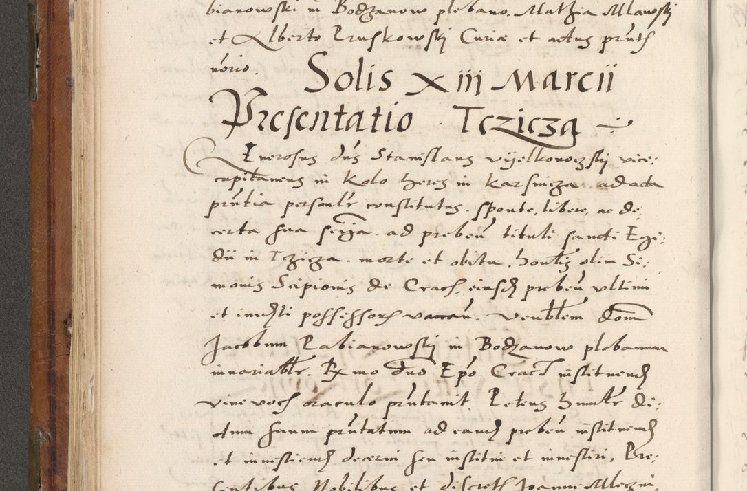 Zdjęcie nr 227 dla obiektu archiwalnego: Volumen unicum actorum episcopalium R. D. Andreae Zebrzydowski, episcopi Cracoviensis ducis Severiae ab a. D. 1551 usque ad annum 1560 mensem majum inclusive, quorum index ad finem praesentis voluminis adnotatus.