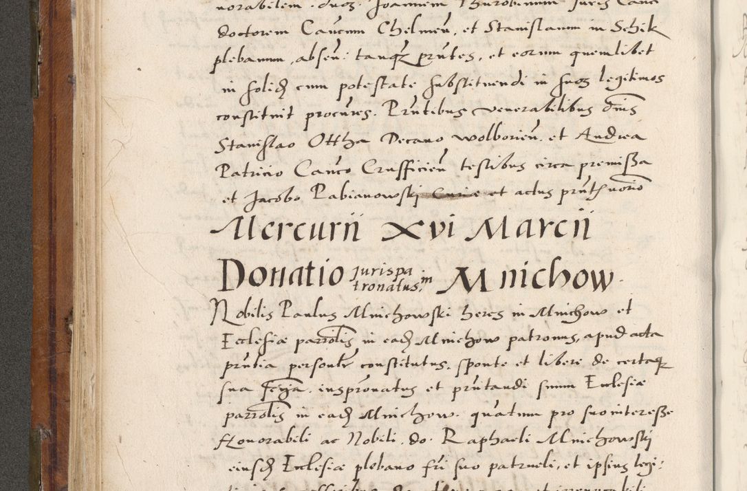Zdjęcie nr 229 dla obiektu archiwalnego: Volumen unicum actorum episcopalium R. D. Andreae Zebrzydowski, episcopi Cracoviensis ducis Severiae ab a. D. 1551 usque ad annum 1560 mensem majum inclusive, quorum index ad finem praesentis voluminis adnotatus.