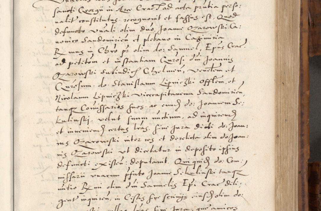 Zdjęcie nr 224 dla obiektu archiwalnego: Volumen unicum actorum episcopalium R. D. Andreae Zebrzydowski, episcopi Cracoviensis ducis Severiae ab a. D. 1551 usque ad annum 1560 mensem majum inclusive, quorum index ad finem praesentis voluminis adnotatus.