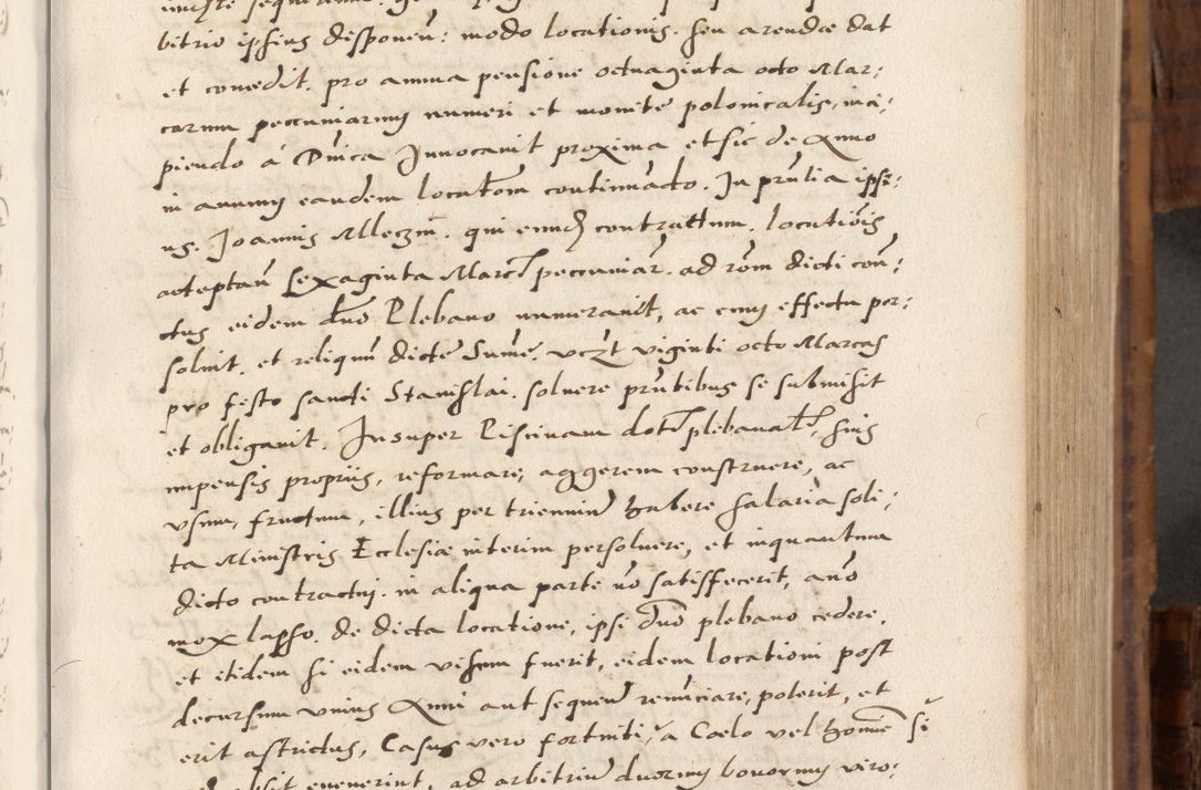 Zdjęcie nr 220 dla obiektu archiwalnego: Volumen unicum actorum episcopalium R. D. Andreae Zebrzydowski, episcopi Cracoviensis ducis Severiae ab a. D. 1551 usque ad annum 1560 mensem majum inclusive, quorum index ad finem praesentis voluminis adnotatus.