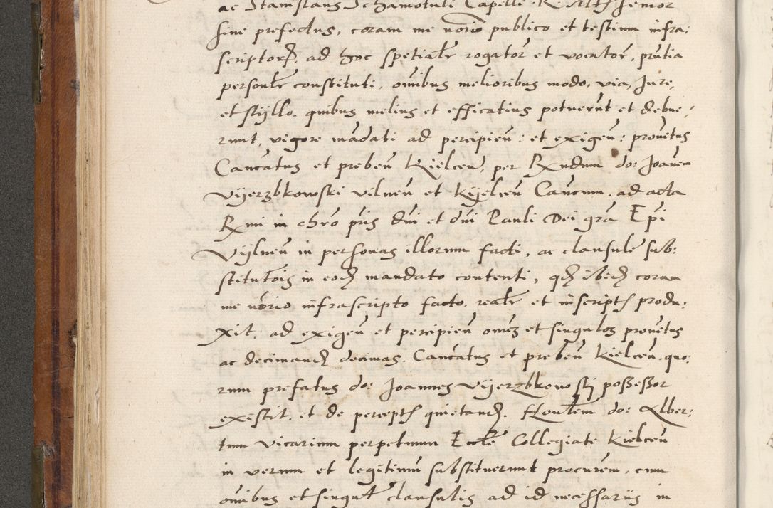 Zdjęcie nr 225 dla obiektu archiwalnego: Volumen unicum actorum episcopalium R. D. Andreae Zebrzydowski, episcopi Cracoviensis ducis Severiae ab a. D. 1551 usque ad annum 1560 mensem majum inclusive, quorum index ad finem praesentis voluminis adnotatus.
