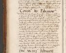 Zdjęcie nr 215 dla obiektu archiwalnego: Volumen unicum actorum episcopalium R. D. Andreae Zebrzydowski, episcopi Cracoviensis ducis Severiae ab a. D. 1551 usque ad annum 1560 mensem majum inclusive, quorum index ad finem praesentis voluminis adnotatus.