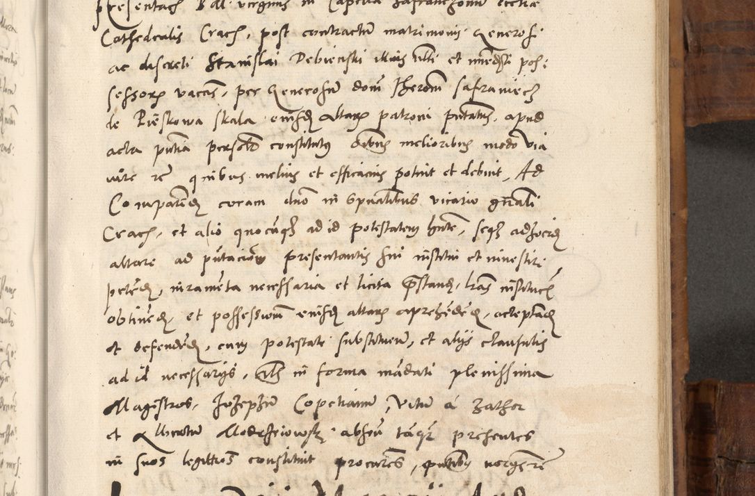 Zdjęcie nr 596 dla obiektu archiwalnego: Volumen unicum actorum episcopalium R. D. Andreae Zebrzydowski, episcopi Cracoviensis ducis Severiae ab a. D. 1551 usque ad annum 1560 mensem majum inclusive, quorum index ad finem praesentis voluminis adnotatus.