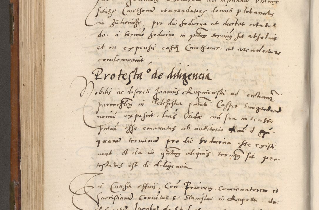 Zdjęcie nr 575 dla obiektu archiwalnego: Volumen unicum actorum episcopalium R. D. Andreae Zebrzydowski, episcopi Cracoviensis ducis Severiae ab a. D. 1551 usque ad annum 1560 mensem majum inclusive, quorum index ad finem praesentis voluminis adnotatus.
