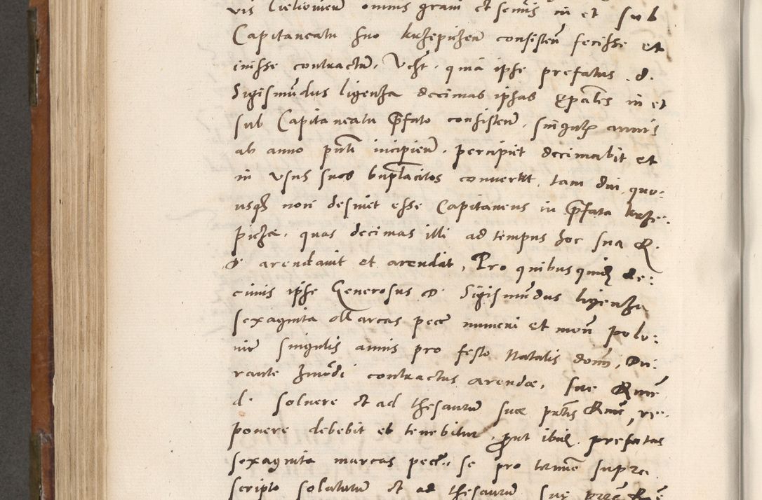 Zdjęcie nr 559 dla obiektu archiwalnego: Volumen unicum actorum episcopalium R. D. Andreae Zebrzydowski, episcopi Cracoviensis ducis Severiae ab a. D. 1551 usque ad annum 1560 mensem majum inclusive, quorum index ad finem praesentis voluminis adnotatus.