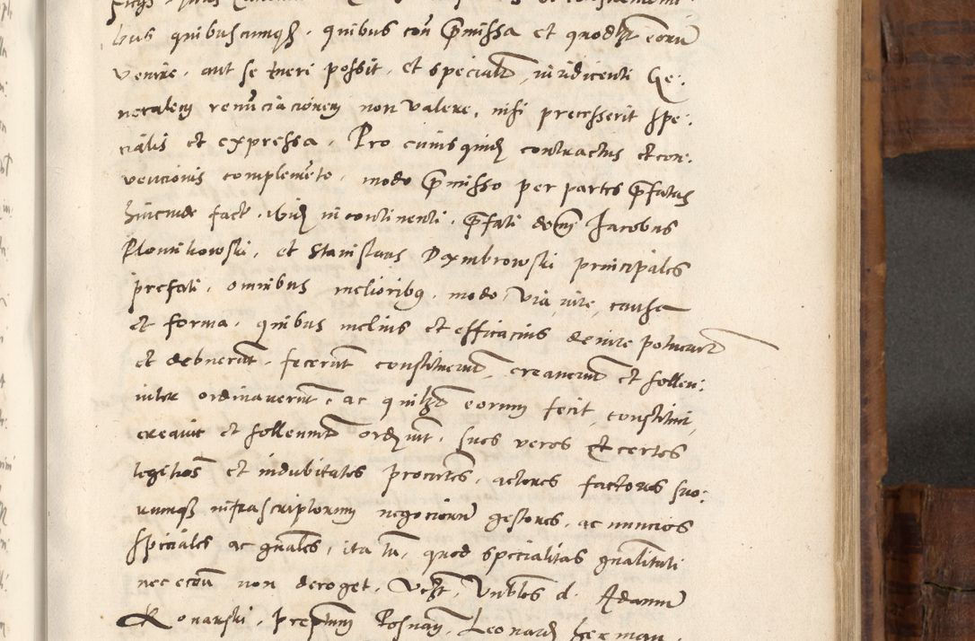 Zdjęcie nr 554 dla obiektu archiwalnego: Volumen unicum actorum episcopalium R. D. Andreae Zebrzydowski, episcopi Cracoviensis ducis Severiae ab a. D. 1551 usque ad annum 1560 mensem majum inclusive, quorum index ad finem praesentis voluminis adnotatus.
