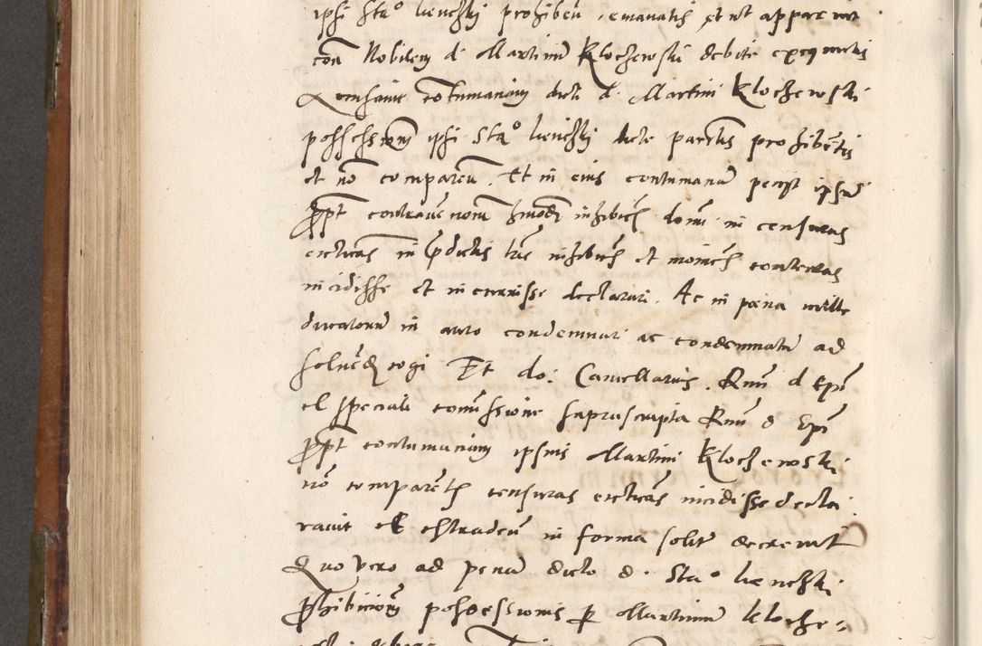 Zdjęcie nr 547 dla obiektu archiwalnego: Volumen unicum actorum episcopalium R. D. Andreae Zebrzydowski, episcopi Cracoviensis ducis Severiae ab a. D. 1551 usque ad annum 1560 mensem majum inclusive, quorum index ad finem praesentis voluminis adnotatus.