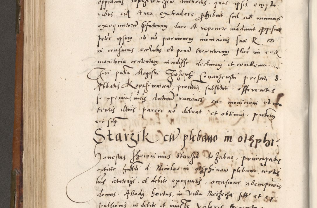 Zdjęcie nr 543 dla obiektu archiwalnego: Volumen unicum actorum episcopalium R. D. Andreae Zebrzydowski, episcopi Cracoviensis ducis Severiae ab a. D. 1551 usque ad annum 1560 mensem majum inclusive, quorum index ad finem praesentis voluminis adnotatus.
