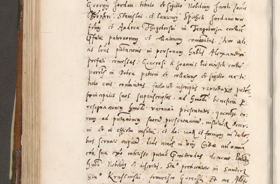 Zdjęcie nr 535 dla obiektu archiwalnego: Volumen unicum actorum episcopalium R. D. Andreae Zebrzydowski, episcopi Cracoviensis ducis Severiae ab a. D. 1551 usque ad annum 1560 mensem majum inclusive, quorum index ad finem praesentis voluminis adnotatus.