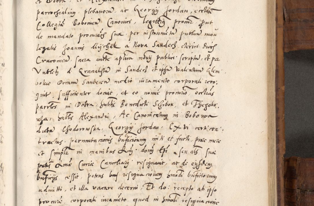 Zdjęcie nr 534 dla obiektu archiwalnego: Volumen unicum actorum episcopalium R. D. Andreae Zebrzydowski, episcopi Cracoviensis ducis Severiae ab a. D. 1551 usque ad annum 1560 mensem majum inclusive, quorum index ad finem praesentis voluminis adnotatus.
