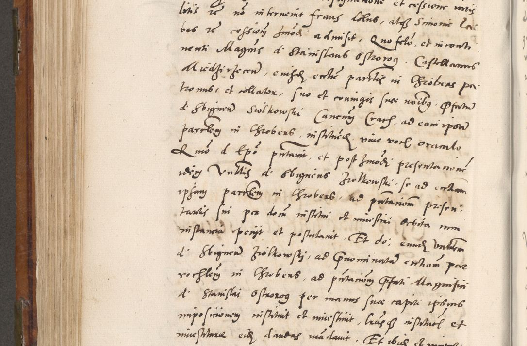 Zdjęcie nr 525 dla obiektu archiwalnego: Volumen unicum actorum episcopalium R. D. Andreae Zebrzydowski, episcopi Cracoviensis ducis Severiae ab a. D. 1551 usque ad annum 1560 mensem majum inclusive, quorum index ad finem praesentis voluminis adnotatus.