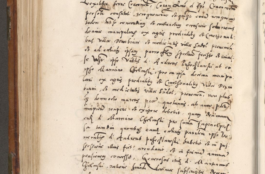 Zdjęcie nr 521 dla obiektu archiwalnego: Volumen unicum actorum episcopalium R. D. Andreae Zebrzydowski, episcopi Cracoviensis ducis Severiae ab a. D. 1551 usque ad annum 1560 mensem majum inclusive, quorum index ad finem praesentis voluminis adnotatus.
