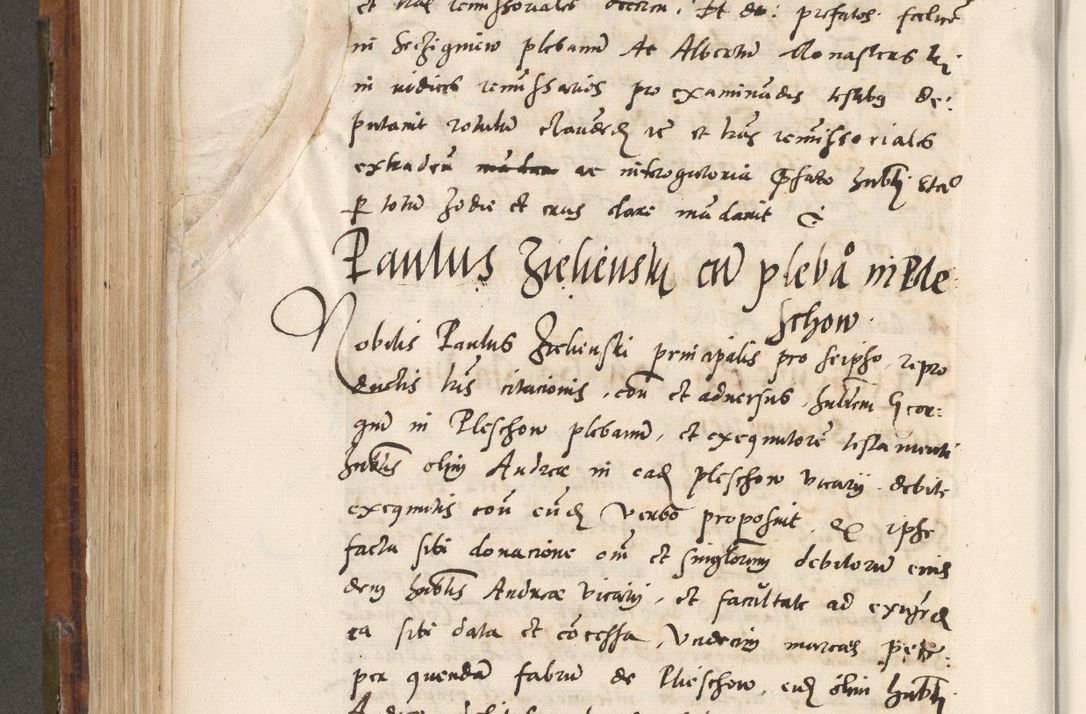 Zdjęcie nr 509 dla obiektu archiwalnego: Volumen unicum actorum episcopalium R. D. Andreae Zebrzydowski, episcopi Cracoviensis ducis Severiae ab a. D. 1551 usque ad annum 1560 mensem majum inclusive, quorum index ad finem praesentis voluminis adnotatus.