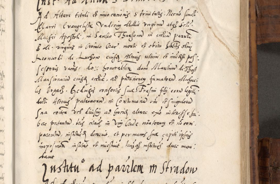 Zdjęcie nr 506 dla obiektu archiwalnego: Volumen unicum actorum episcopalium R. D. Andreae Zebrzydowski, episcopi Cracoviensis ducis Severiae ab a. D. 1551 usque ad annum 1560 mensem majum inclusive, quorum index ad finem praesentis voluminis adnotatus.