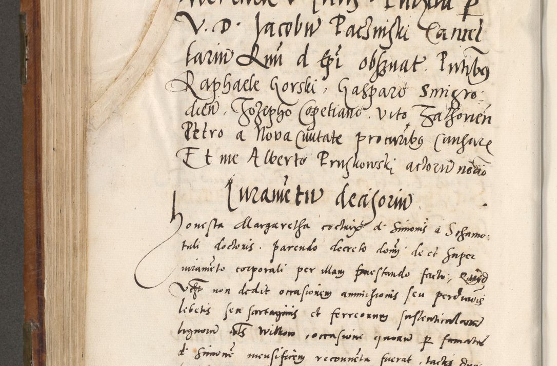 Zdjęcie nr 507 dla obiektu archiwalnego: Volumen unicum actorum episcopalium R. D. Andreae Zebrzydowski, episcopi Cracoviensis ducis Severiae ab a. D. 1551 usque ad annum 1560 mensem majum inclusive, quorum index ad finem praesentis voluminis adnotatus.