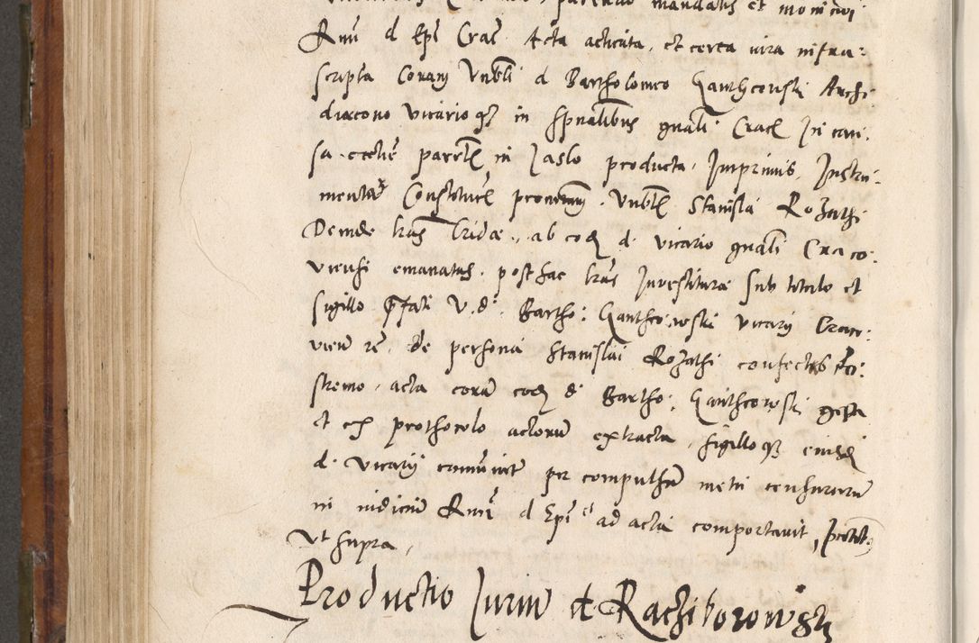 Zdjęcie nr 499 dla obiektu archiwalnego: Volumen unicum actorum episcopalium R. D. Andreae Zebrzydowski, episcopi Cracoviensis ducis Severiae ab a. D. 1551 usque ad annum 1560 mensem majum inclusive, quorum index ad finem praesentis voluminis adnotatus.