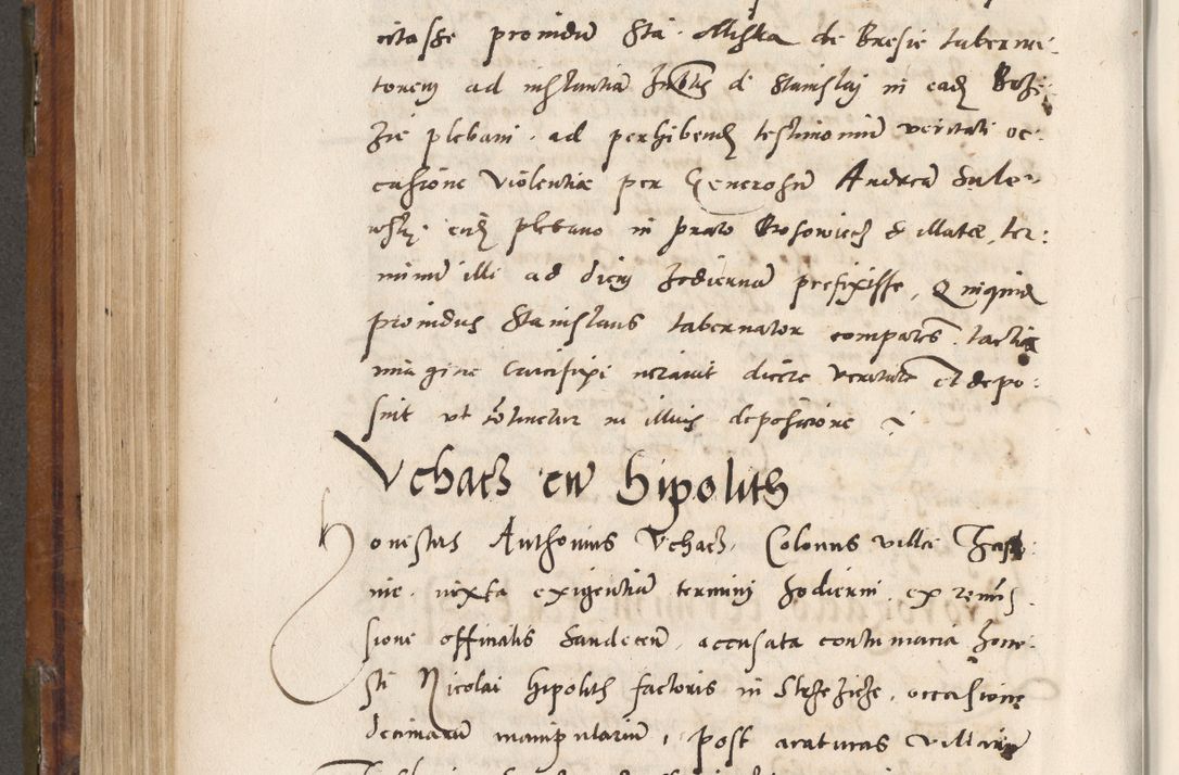 Zdjęcie nr 497 dla obiektu archiwalnego: Volumen unicum actorum episcopalium R. D. Andreae Zebrzydowski, episcopi Cracoviensis ducis Severiae ab a. D. 1551 usque ad annum 1560 mensem majum inclusive, quorum index ad finem praesentis voluminis adnotatus.