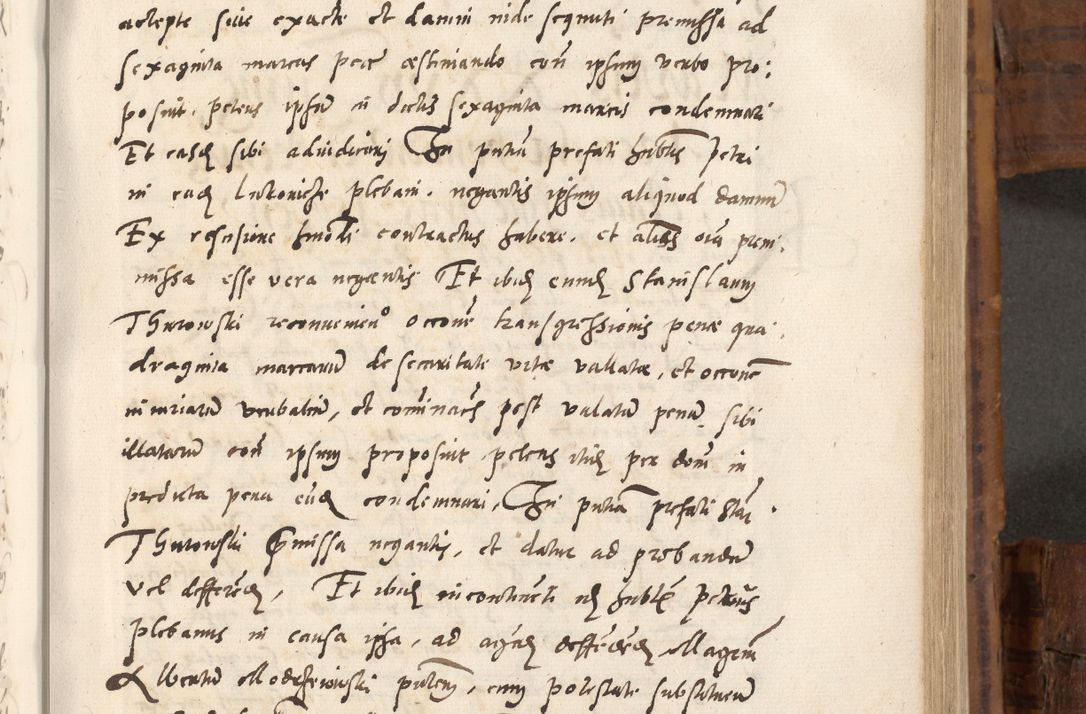 Zdjęcie nr 492 dla obiektu archiwalnego: Volumen unicum actorum episcopalium R. D. Andreae Zebrzydowski, episcopi Cracoviensis ducis Severiae ab a. D. 1551 usque ad annum 1560 mensem majum inclusive, quorum index ad finem praesentis voluminis adnotatus.