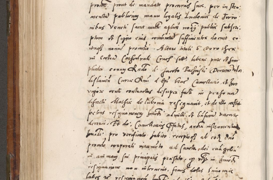 Zdjęcie nr 489 dla obiektu archiwalnego: Volumen unicum actorum episcopalium R. D. Andreae Zebrzydowski, episcopi Cracoviensis ducis Severiae ab a. D. 1551 usque ad annum 1560 mensem majum inclusive, quorum index ad finem praesentis voluminis adnotatus.