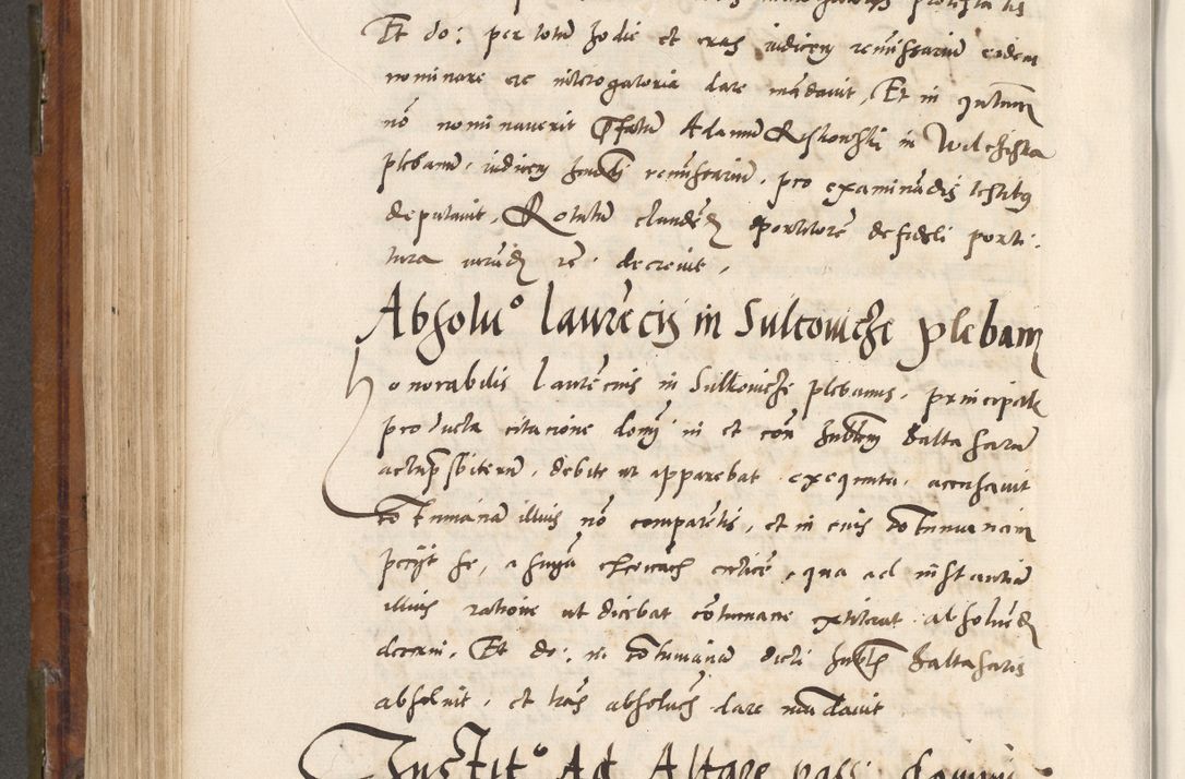 Zdjęcie nr 487 dla obiektu archiwalnego: Volumen unicum actorum episcopalium R. D. Andreae Zebrzydowski, episcopi Cracoviensis ducis Severiae ab a. D. 1551 usque ad annum 1560 mensem majum inclusive, quorum index ad finem praesentis voluminis adnotatus.