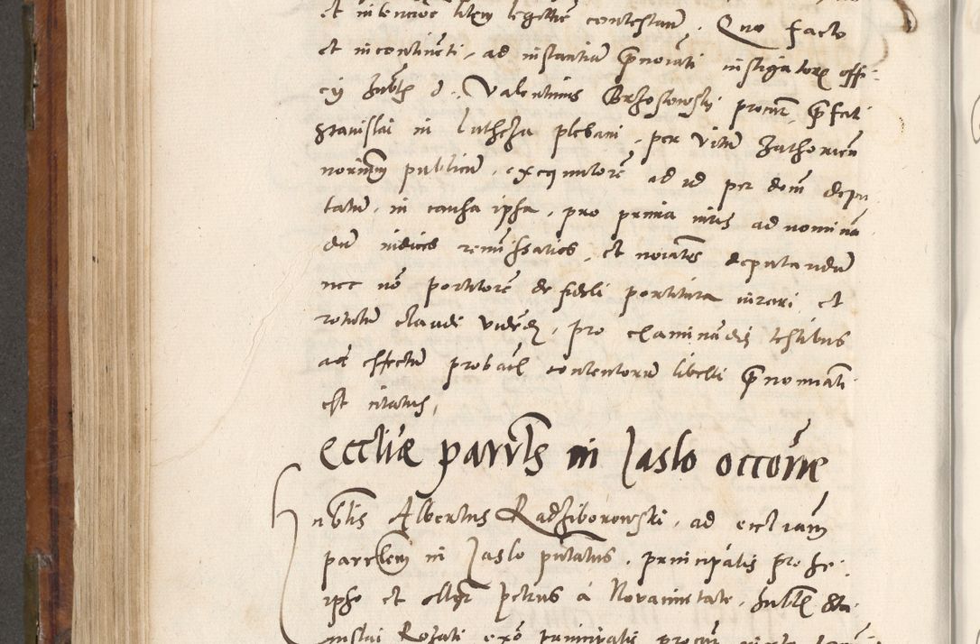 Zdjęcie nr 483 dla obiektu archiwalnego: Volumen unicum actorum episcopalium R. D. Andreae Zebrzydowski, episcopi Cracoviensis ducis Severiae ab a. D. 1551 usque ad annum 1560 mensem majum inclusive, quorum index ad finem praesentis voluminis adnotatus.