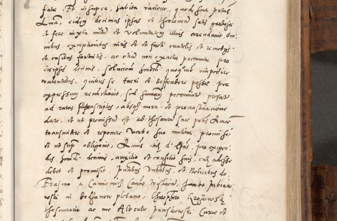 Zdjęcie nr 480 dla obiektu archiwalnego: Volumen unicum actorum episcopalium R. D. Andreae Zebrzydowski, episcopi Cracoviensis ducis Severiae ab a. D. 1551 usque ad annum 1560 mensem majum inclusive, quorum index ad finem praesentis voluminis adnotatus.