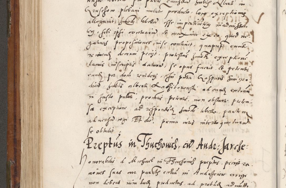 Zdjęcie nr 473 dla obiektu archiwalnego: Volumen unicum actorum episcopalium R. D. Andreae Zebrzydowski, episcopi Cracoviensis ducis Severiae ab a. D. 1551 usque ad annum 1560 mensem majum inclusive, quorum index ad finem praesentis voluminis adnotatus.
