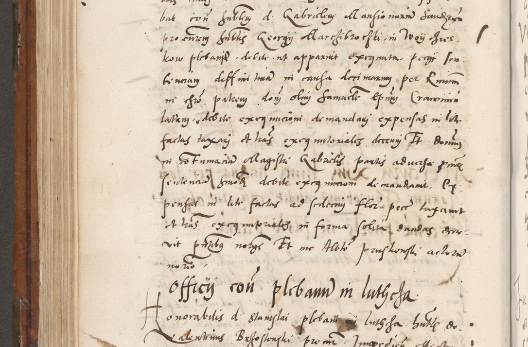 Zdjęcie nr 471 dla obiektu archiwalnego: Volumen unicum actorum episcopalium R. D. Andreae Zebrzydowski, episcopi Cracoviensis ducis Severiae ab a. D. 1551 usque ad annum 1560 mensem majum inclusive, quorum index ad finem praesentis voluminis adnotatus.