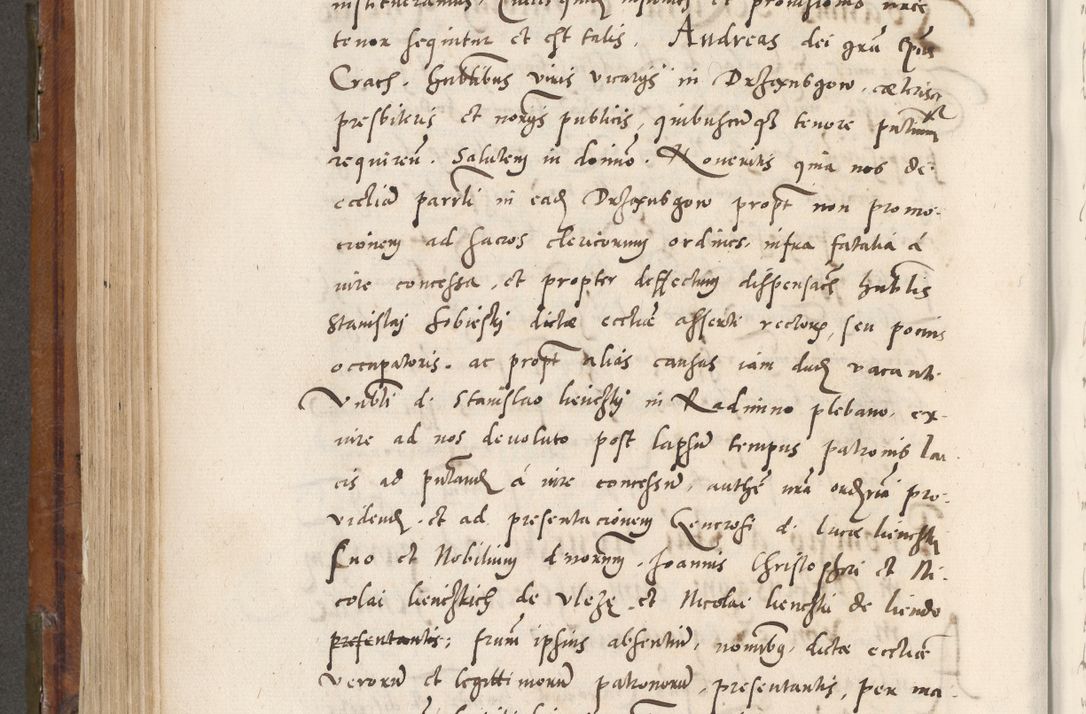 Zdjęcie nr 467 dla obiektu archiwalnego: Volumen unicum actorum episcopalium R. D. Andreae Zebrzydowski, episcopi Cracoviensis ducis Severiae ab a. D. 1551 usque ad annum 1560 mensem majum inclusive, quorum index ad finem praesentis voluminis adnotatus.