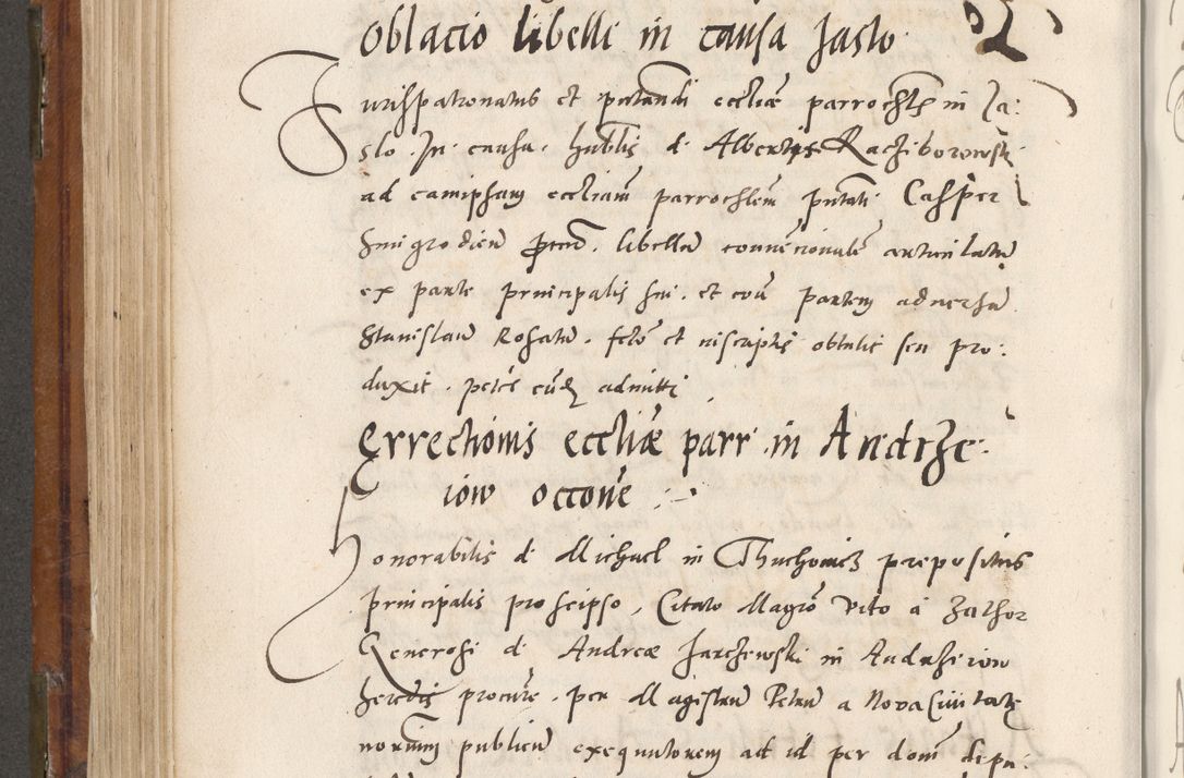 Zdjęcie nr 465 dla obiektu archiwalnego: Volumen unicum actorum episcopalium R. D. Andreae Zebrzydowski, episcopi Cracoviensis ducis Severiae ab a. D. 1551 usque ad annum 1560 mensem majum inclusive, quorum index ad finem praesentis voluminis adnotatus.
