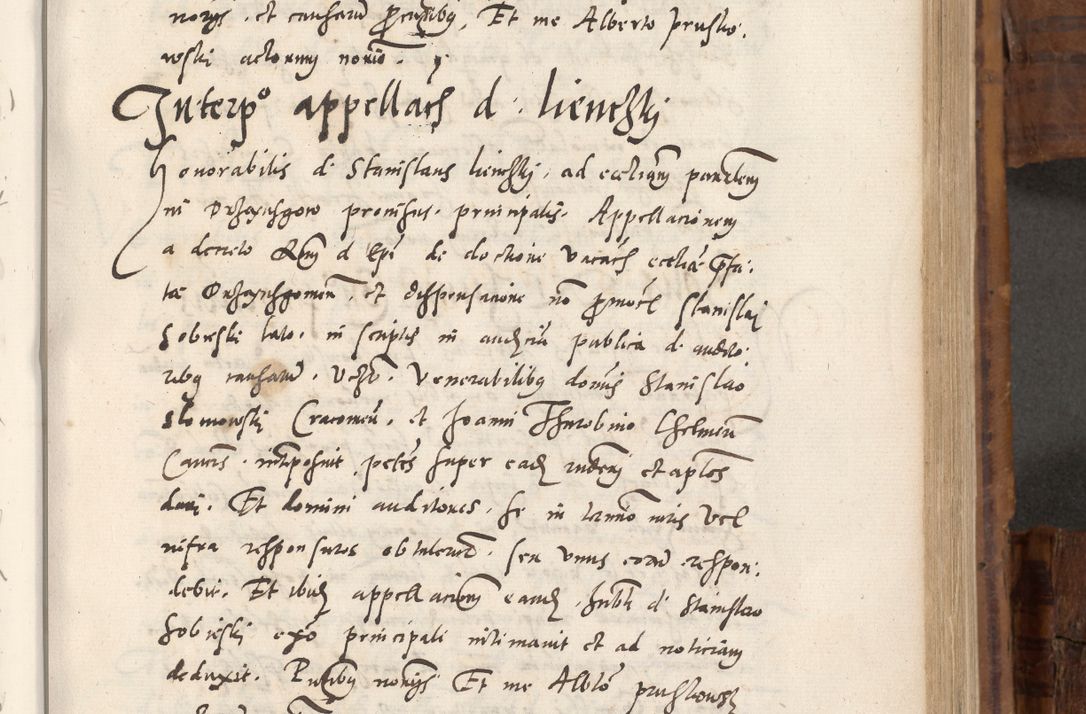 Zdjęcie nr 460 dla obiektu archiwalnego: Volumen unicum actorum episcopalium R. D. Andreae Zebrzydowski, episcopi Cracoviensis ducis Severiae ab a. D. 1551 usque ad annum 1560 mensem majum inclusive, quorum index ad finem praesentis voluminis adnotatus.