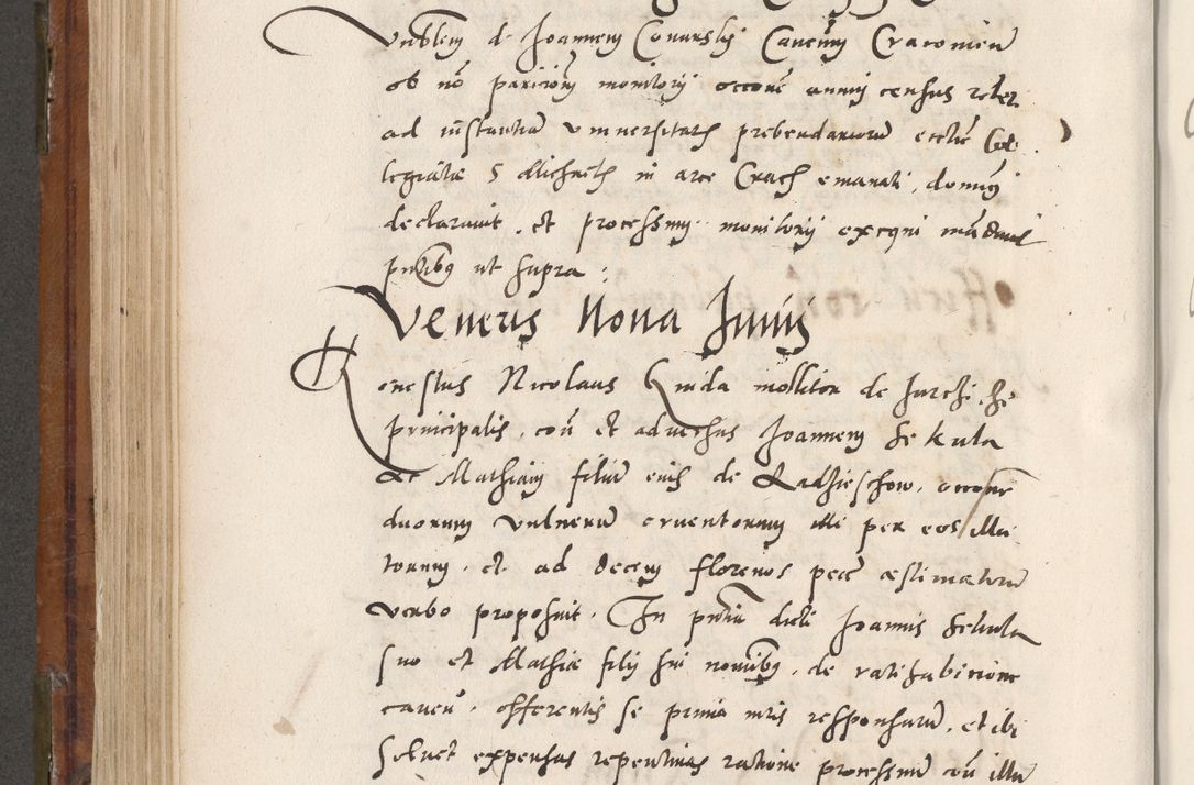 Zdjęcie nr 459 dla obiektu archiwalnego: Volumen unicum actorum episcopalium R. D. Andreae Zebrzydowski, episcopi Cracoviensis ducis Severiae ab a. D. 1551 usque ad annum 1560 mensem majum inclusive, quorum index ad finem praesentis voluminis adnotatus.