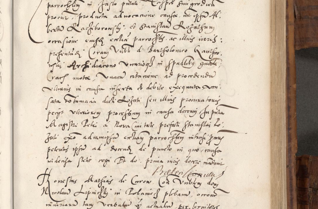 Zdjęcie nr 456 dla obiektu archiwalnego: Volumen unicum actorum episcopalium R. D. Andreae Zebrzydowski, episcopi Cracoviensis ducis Severiae ab a. D. 1551 usque ad annum 1560 mensem majum inclusive, quorum index ad finem praesentis voluminis adnotatus.