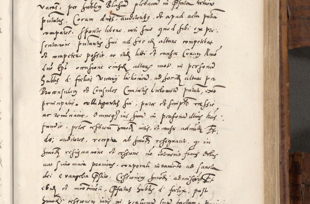 Zdjęcie nr 454 dla obiektu archiwalnego: Volumen unicum actorum episcopalium R. D. Andreae Zebrzydowski, episcopi Cracoviensis ducis Severiae ab a. D. 1551 usque ad annum 1560 mensem majum inclusive, quorum index ad finem praesentis voluminis adnotatus.